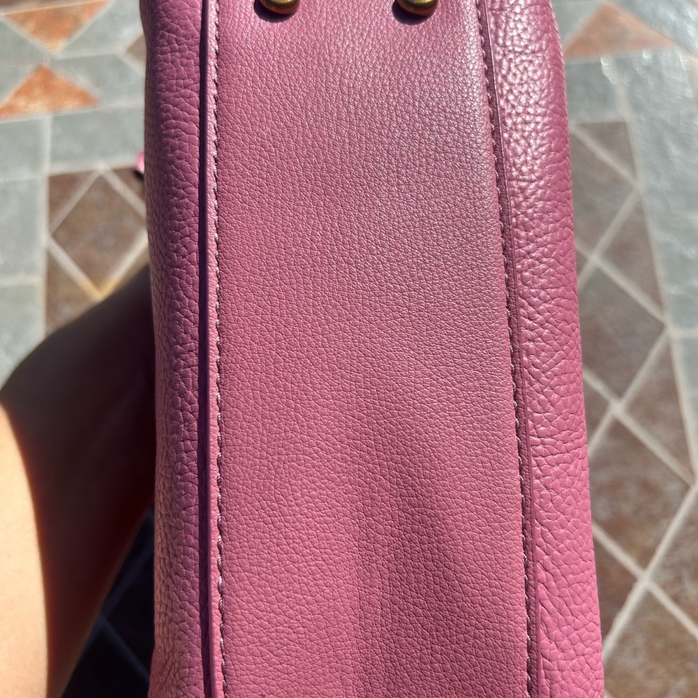 Fossil Pink Mini Satchel Bag - Picture 4 of 9